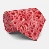 Watermelon Flesh Texture Pattern ネクタイ (ロール)