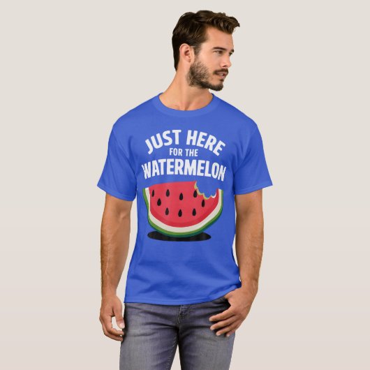 Watermelon For Fruit - modern 2 Tシャツ (正面フル)