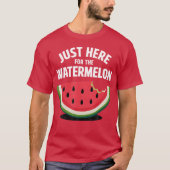Watermelon For Fruit - print 2 Tシャツ (正面)