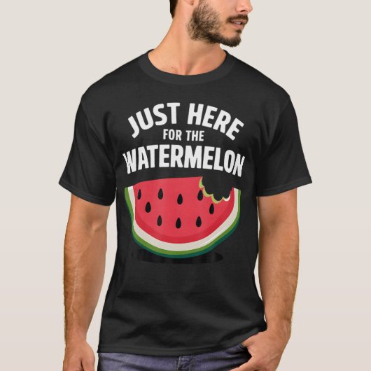 Watermelon For Fruit - print 3 Tシャツ (正面)