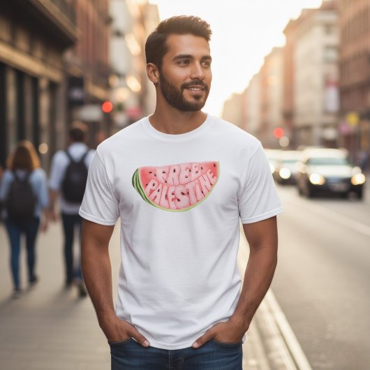 Watermelon Free Palestine T-Shirt Tシャツ