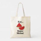 Watermelon Fruit Funny トートバッグ (裏面)
