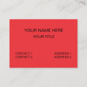 Watermelon Fruit Tropical Nutritionist 名刺 (裏面)