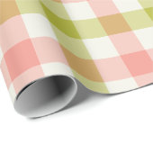 Watermelon Gingham - Wrapping Paper ラッピングペーパー (ロールコーナー)