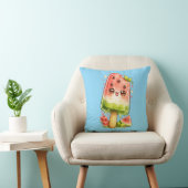 Watermelon Ice Pop Kawaii Cushion Pillow クッション (椅子)