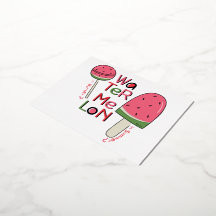 Watermelon in Summer or Winter how do you like it?