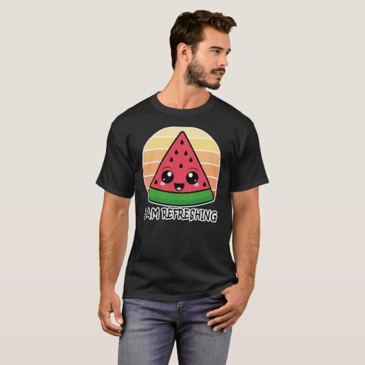Watermelon kawaii tシャツ (正面フル)