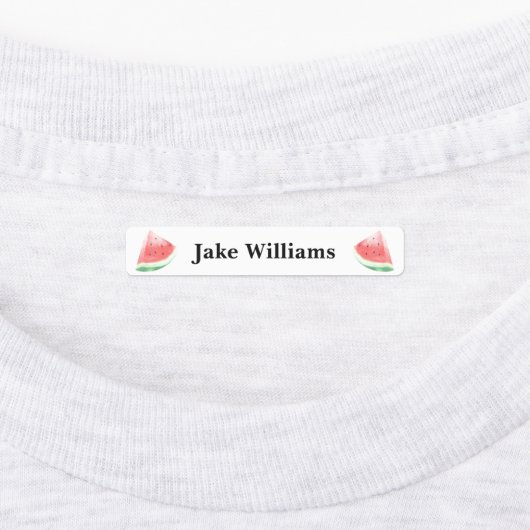 Watermelon Kids' Name Clothing School Labels ラベル (貼付)