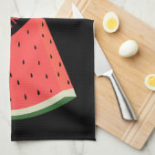 Watermelon Kitchen Towels - Custom Text and Colors キッチンタオル (四つ折り)