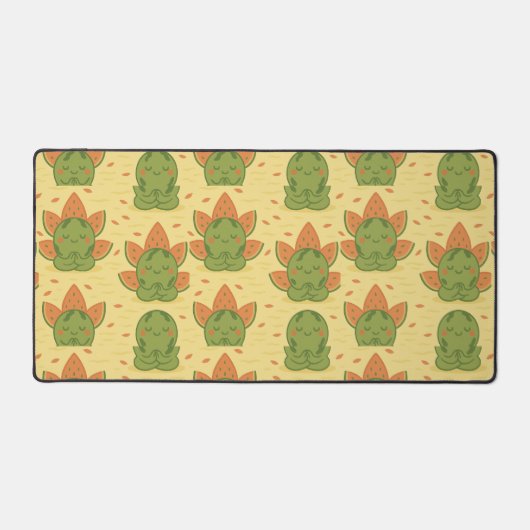 Watermelon Meditators Zen  デスクマット (正面)