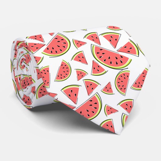 Watermelon multi tie two-sided ネクタイ (ロール)