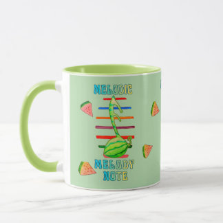 WATERMELON MUSIC FUSION DESIGNED MUG  マグカップ