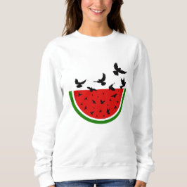 Watermelon of Freedom – Palestinian Symbol of Hope スウェットシャツ