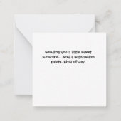 Watermelon Paleta ノートカード (裏面)