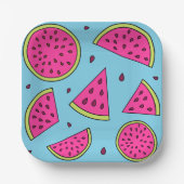 Watermelon Paper Plate ペーパープレート (正面)