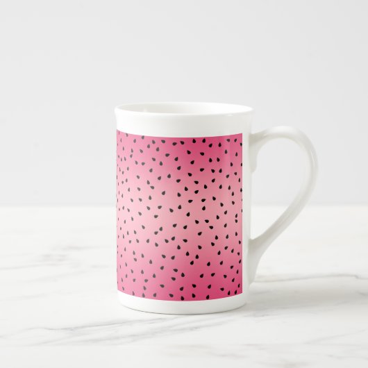 Watermelon Pattern ボーンチャイナマグカップ (右)
