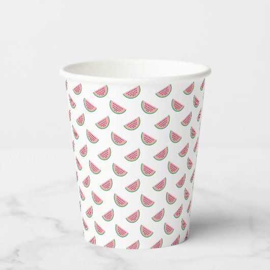 Watermelon Pattern  紙コップ (裏面)