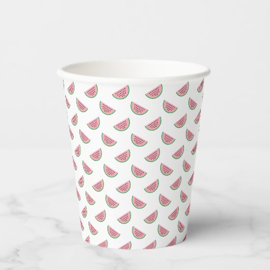 Watermelon Pattern  紙コップ (正面)