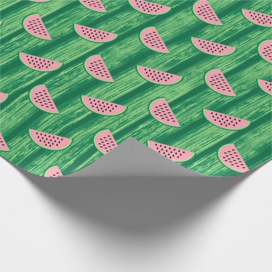 Watermelon Pattern Wrapping Paper ラッピングペーパー (角)