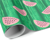 Watermelon Pattern  Wrapping Paper ラッピングペーパー (ロールコーナー)