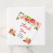 Watermelon Pomegranate Birthday Thank You フェイバータグ (インサイチュ)
