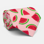 Watermelon Slice Pattern ネクタイ (ロール)