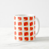 Watermelon Slice Pattern – Seamless Summer Fruit o コーヒーマグカップ (正面右)
