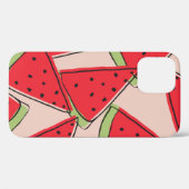 watermelon slices with pink background seamless pa Case-Mate iPhoneケース (裏面 (横))
