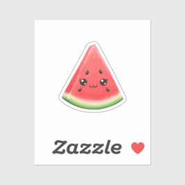Watermelon Sticker Custom Funny Summer Fruit Gift シール