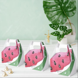 Watermelon Summer Baby Shower Favor Box フェイバーボックス