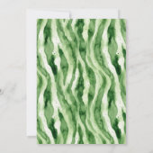 Watermelon Sweet Girl Summer Baby Shower  招待状 (裏面)