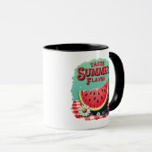 Watermelon Taste Summer Flavor Mug マグカップ (正面右)