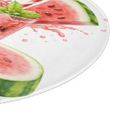 WATERMELON THEMED TROPICAL SUMMER DRINK カッティングボード (角)