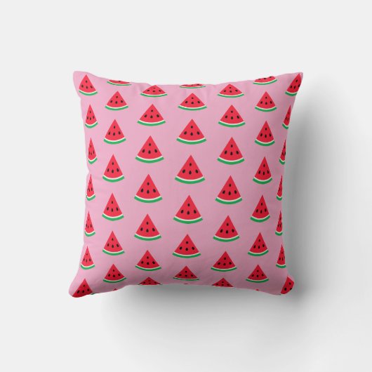 Watermelon Throw Pillow クッション (裏面)