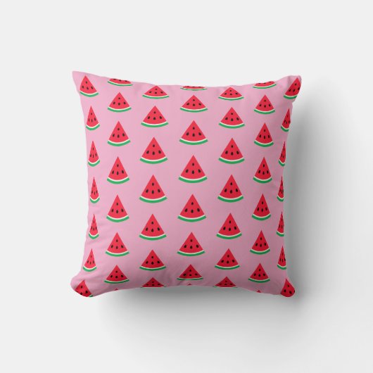 Watermelon Throw Pillow クッション (正面)