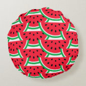 Watermelon Throw Pillow ラウンドクッション (裏面)