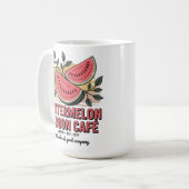 Watermelon Wagon Café コーヒーマグカップ (正面左)