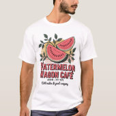 Watermelon Wagon Café Tシャツ (正面)