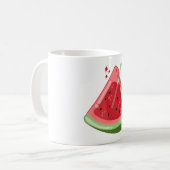 Watermelon Water  コーヒーマグカップ (正面左)