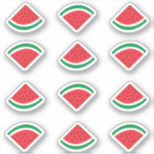 Watermelon Wedge Sticker Pack シール (正面)