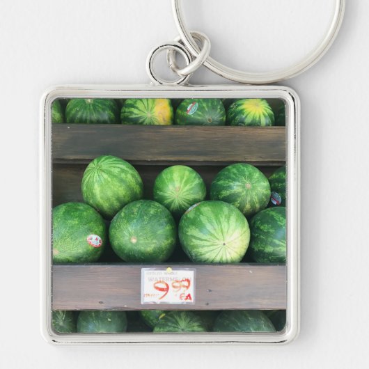 Watermelons for Sale Corner Bodega NYC Photograph キーホルダー (正面)