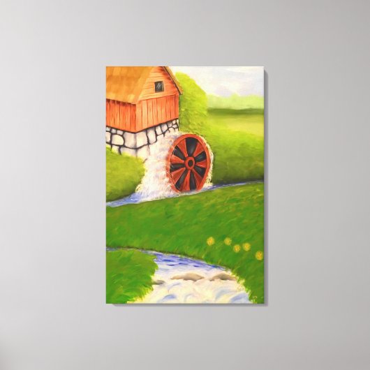 Watermill キャンバスプリント (正面)