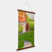 Watermill 吊り下げ型タペストリー (傾斜あり)