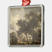Watermill、c.1660 メタルオーナメント (左)