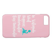 Waterpoloプレーヤーのためのおもしろいな水球のギフト何 Case-Mate iPhoneケース (裏面(横))