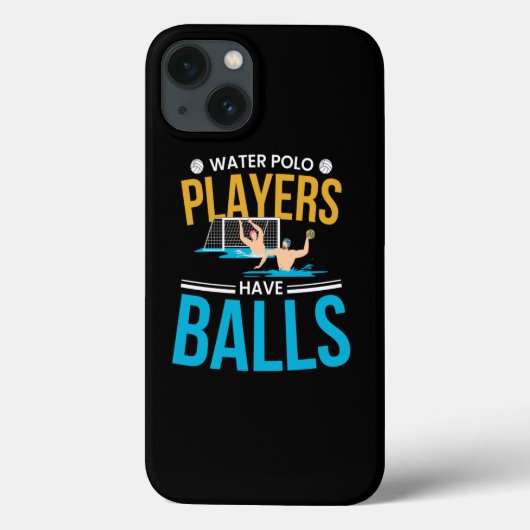 WaterPolo Players Balls Case-Mate iPhoneケース (裏面)