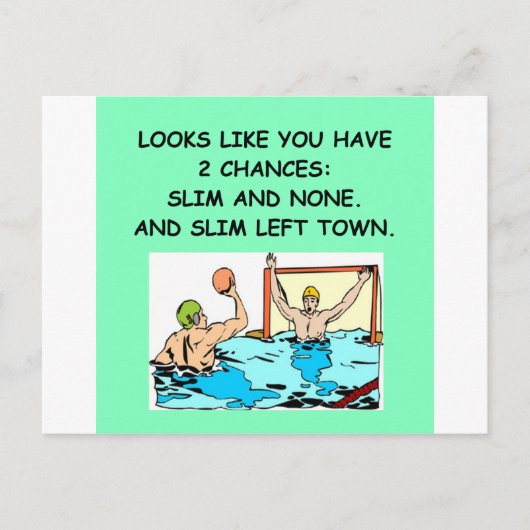 waterpolo.png ポストカード (正面)