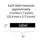 Waterproof Blue Gold Body Butter Jar Label 1 x 7 シール