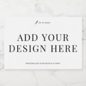 Waterproof Label Printing 3x2" Product Packaging フードラベル (シングルラベル)