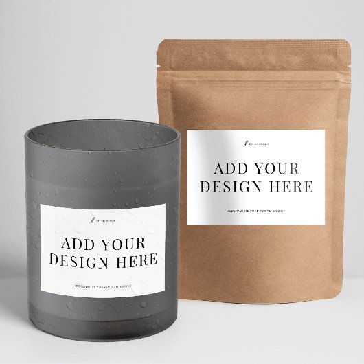 Waterproof Label Printing 3x2" Product Packaging フードラベル